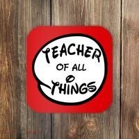 Teacher of all Things Emblem Coaster thumb 0