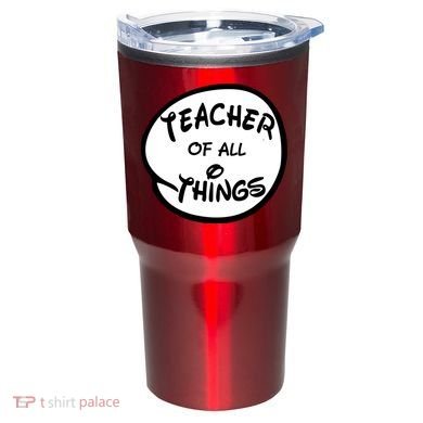 Teacher of all Things Emblem Tumbler