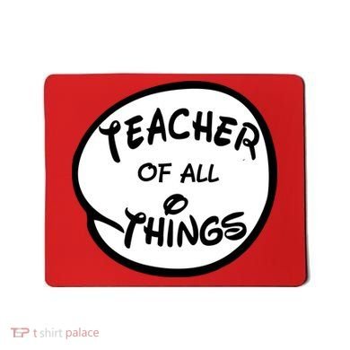 Teacher of all Things Emblem Mousepad