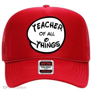 Teacher of all Things Emblem Hat