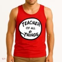 Teacher of all Things Emblem Tank Top thumb 3