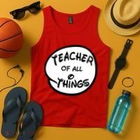 Teacher of all Things Emblem Tank Top thumb 4