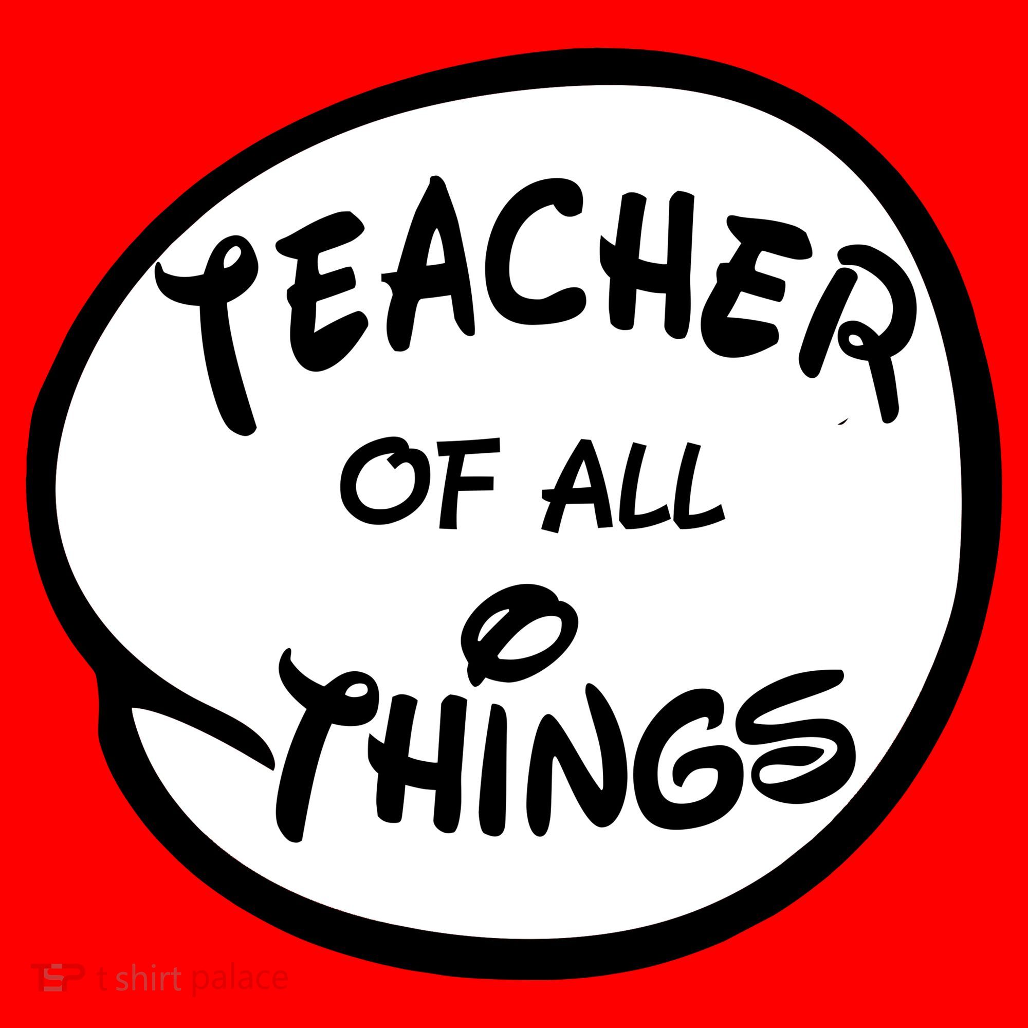 Teacher of all Things Emblem Tank Top