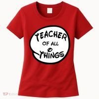 Teacher of all Things Emblem Women's T-Shirt thumb 0
