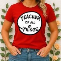 Teacher of all Things Emblem Women's T-Shirt thumb 2
