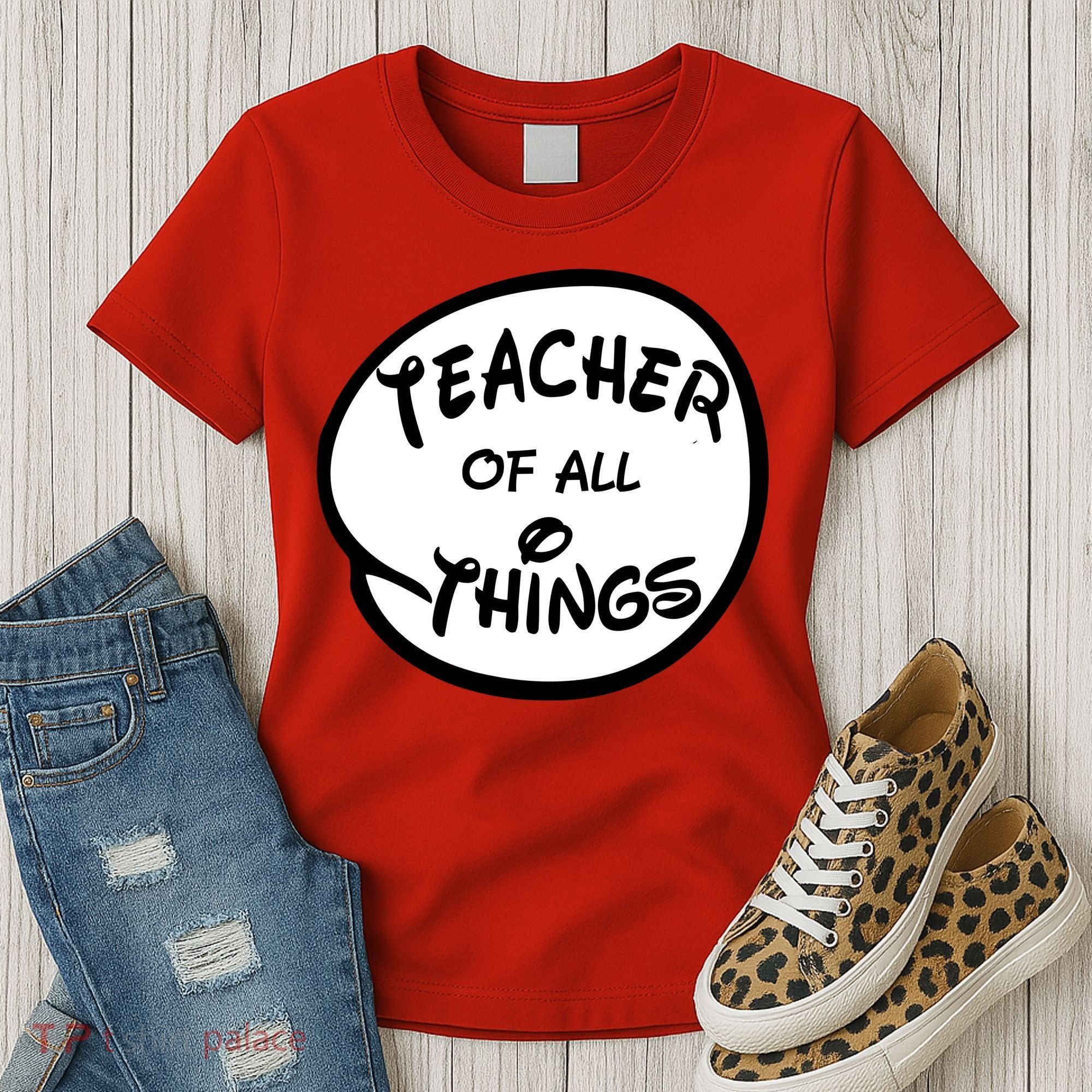 Teacher of all Things Emblem Women's T-Shirt