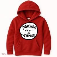 Teacher of all Things Emblem Kids Hoodie thumb 0