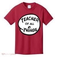 Teacher of all Things Emblem Kids T-Shirt thumb 0