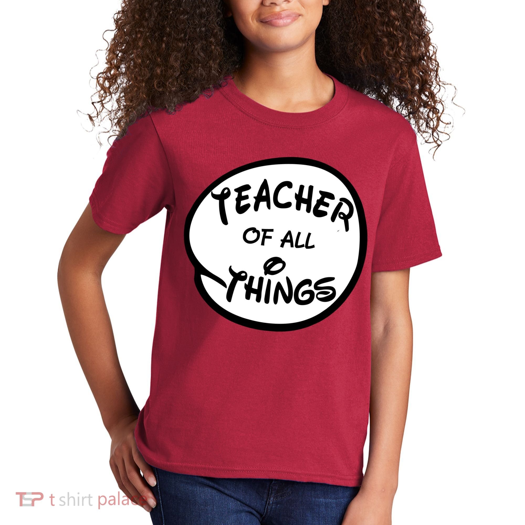 Teacher of all Things Emblem Kids T-Shirt