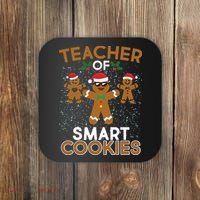 Teacher Of Smart Cookies Coaster thumb 0