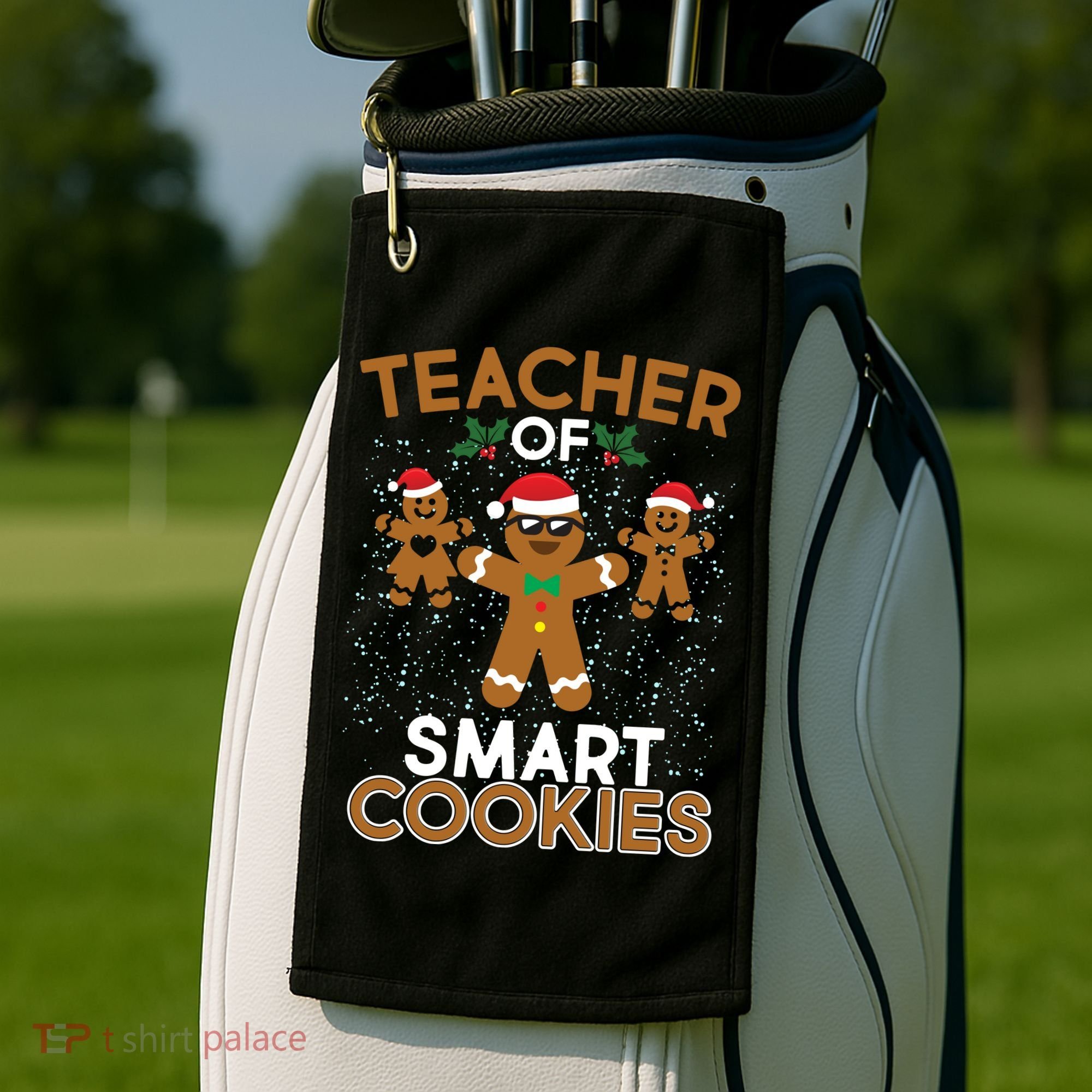 Teacher Of Smart Cookies Golf Towel