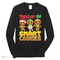 Teacher Of Smart Cookies Christmas Long Sleeve Shirt thumb 0