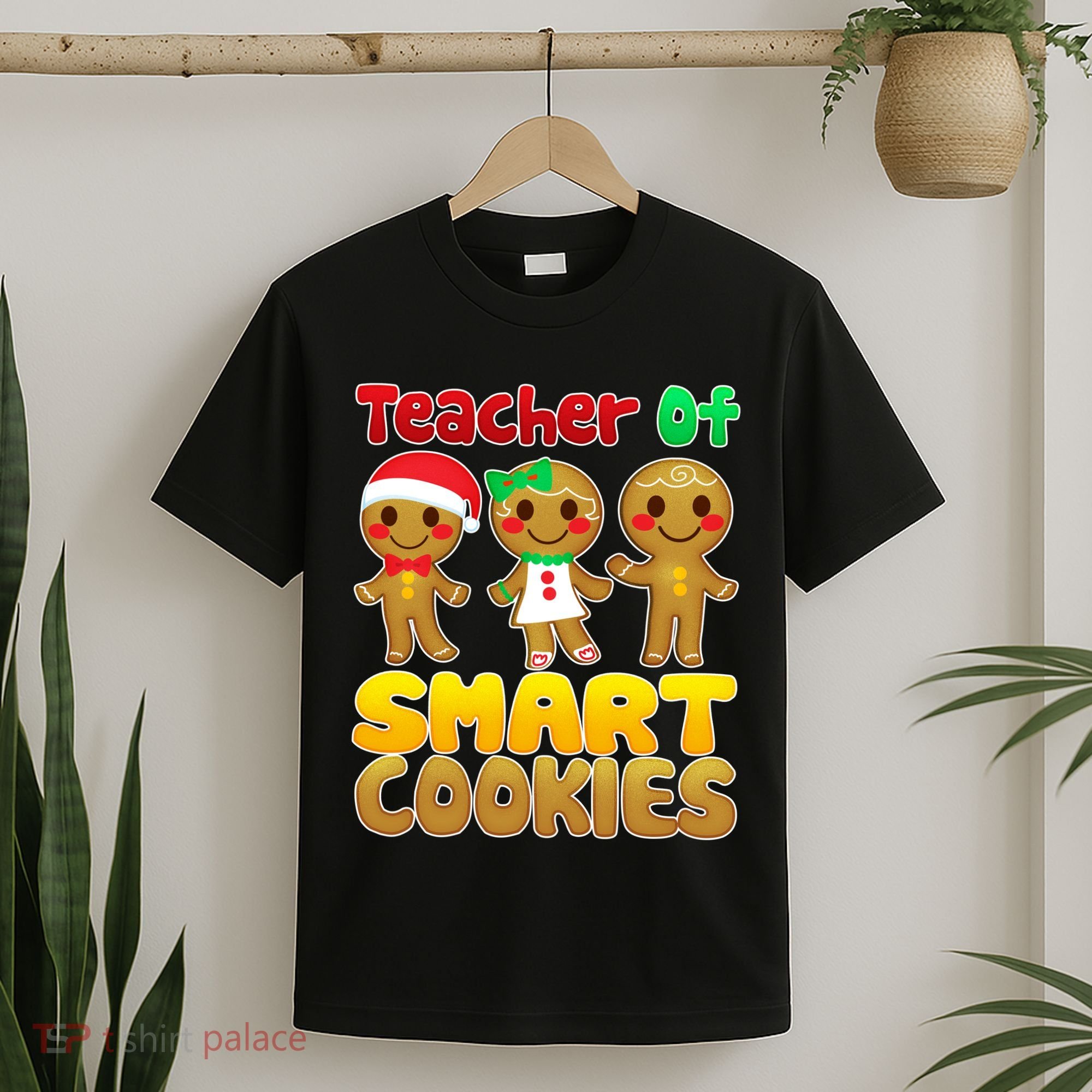 Teacher Of Smart Cookies Christmas T-Shirt