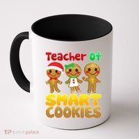 Teacher Of Smart Cookies Christmas Coffee Mug thumb 0
