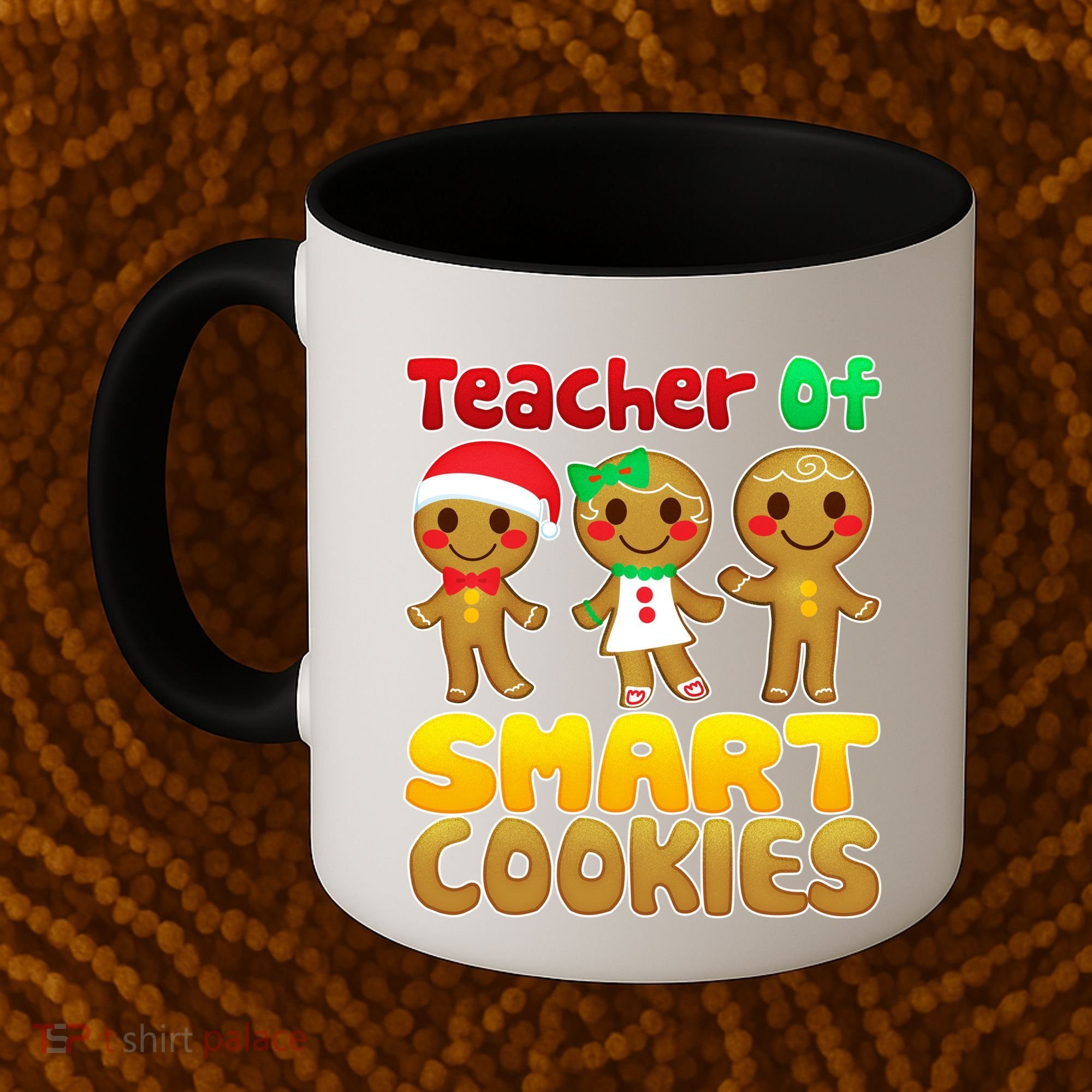 Teacher Of Smart Cookies Christmas Coffee Mug