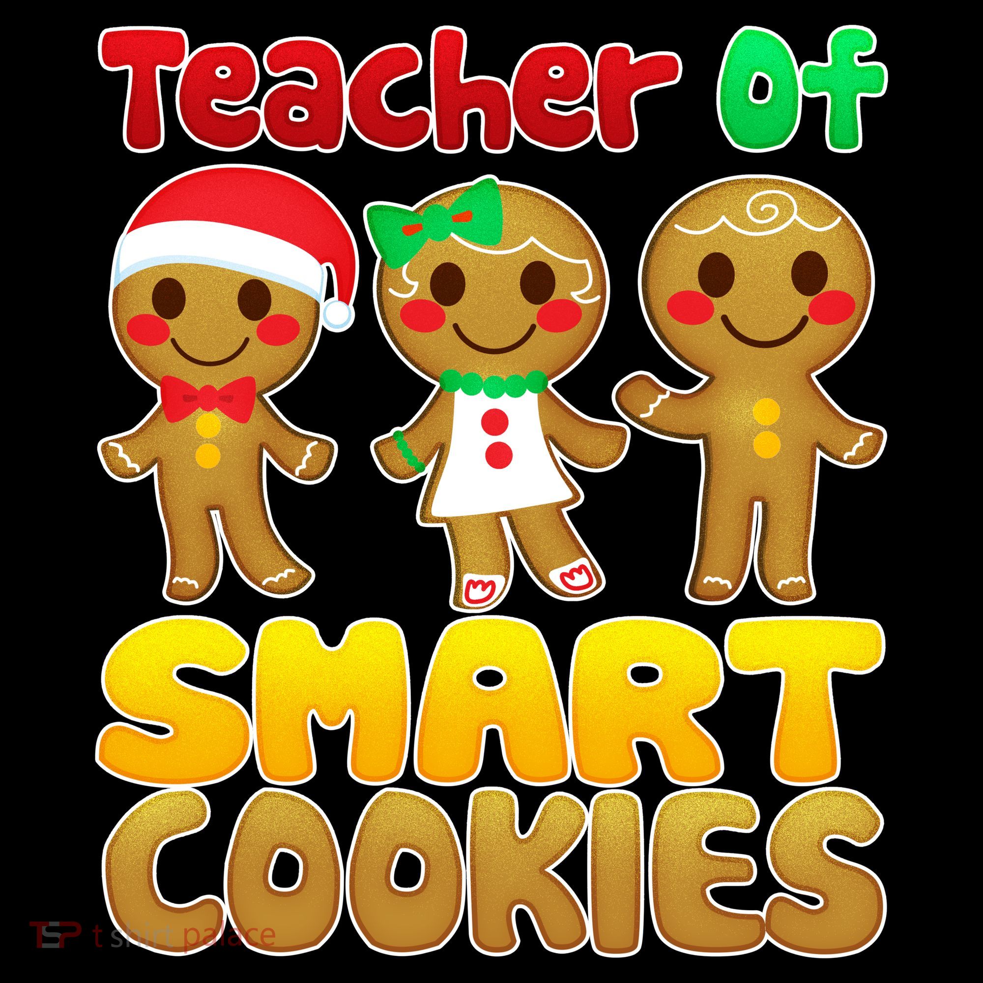 Teacher Of Smart Cookies Christmas Mousepad