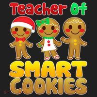 Teacher Of Smart Cookies Christmas Hat thumb 2