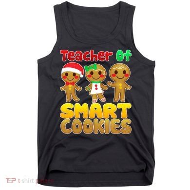 Teacher Of Smart Cookies Christmas Tank Top