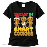 Teacher Of Smart Cookies Christmas Women's T-Shirt thumb 0