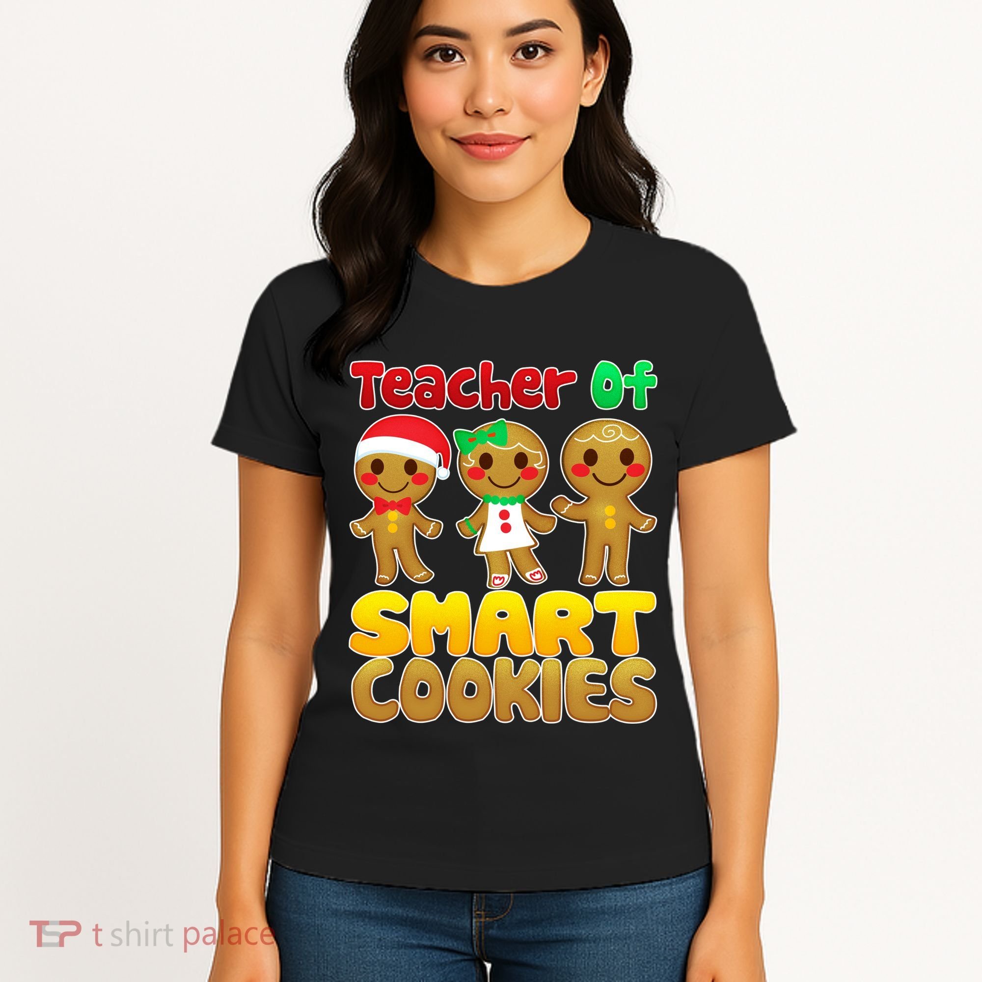 Teacher Of Smart Cookies Christmas Women's T-Shirt