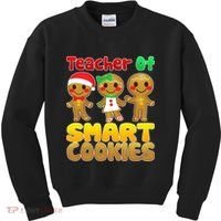 Teacher Of Smart Cookies Christmas Kids Sweatshirt thumb 0