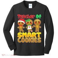 Teacher Of Smart Cookies Christmas Kids Long Sleeve Shirt thumb 0