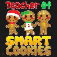 Teacher Of Smart Cookies Christmas Tote Bag thumb 4
