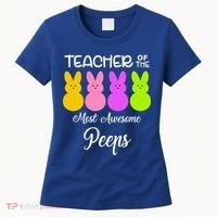 Teacher Of The Cutest Peeps Easter Bunny Women's T-Shirt thumb 0