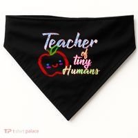 Teacher Of Tiny Humans USA-Made Doggie Bandana thumb 0