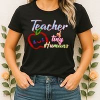 Teacher Of Tiny Humans Women's T-Shirt thumb 2