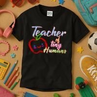 Teacher Of Tiny Humans Kids T-Shirt thumb 3
