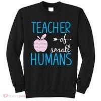 Teacher Of Tiny Humans Apple Sweatshirt thumb 0