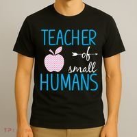 Teacher Of Tiny Humans Apple T-Shirt thumb 3