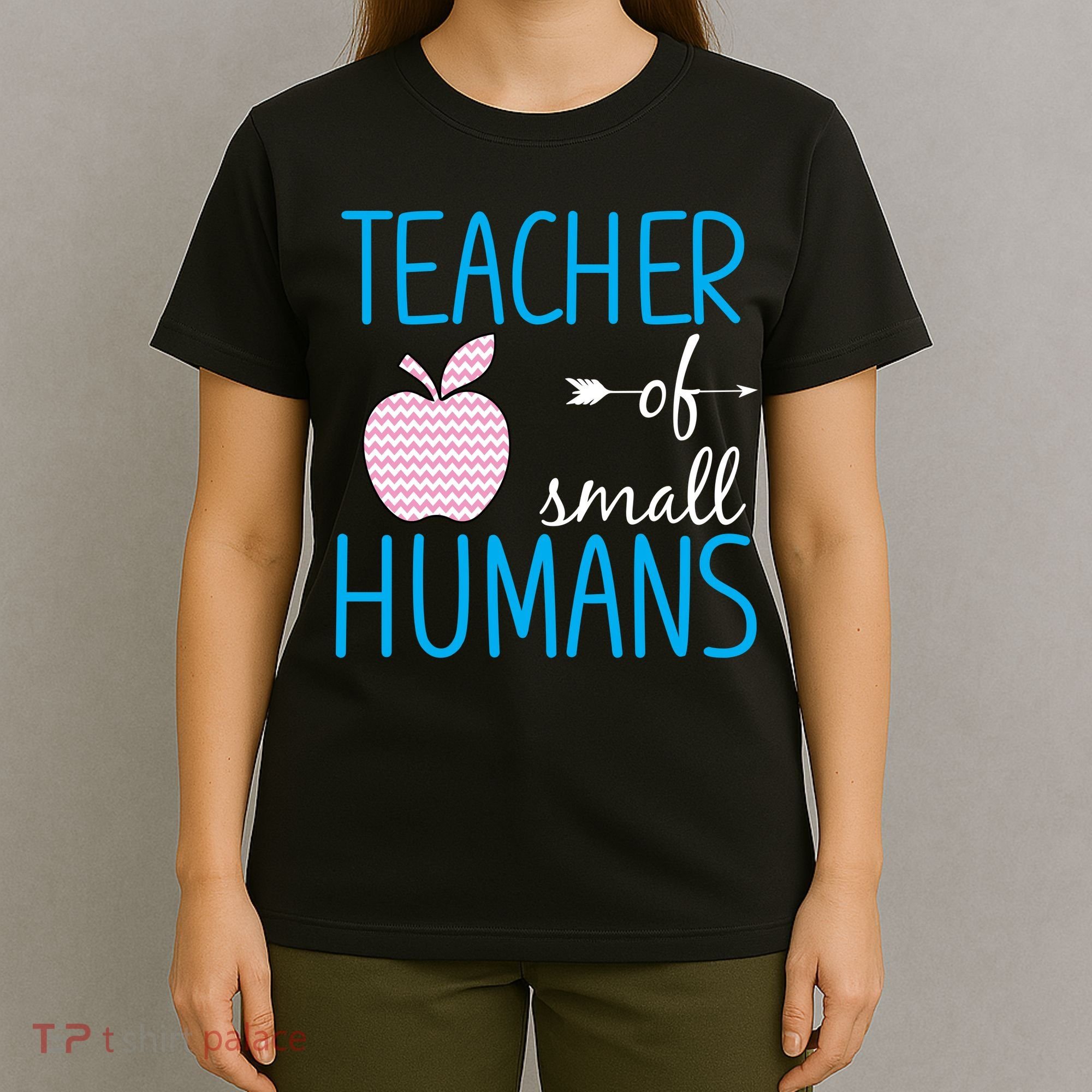 Teacher Of Tiny Humans Apple T-Shirt