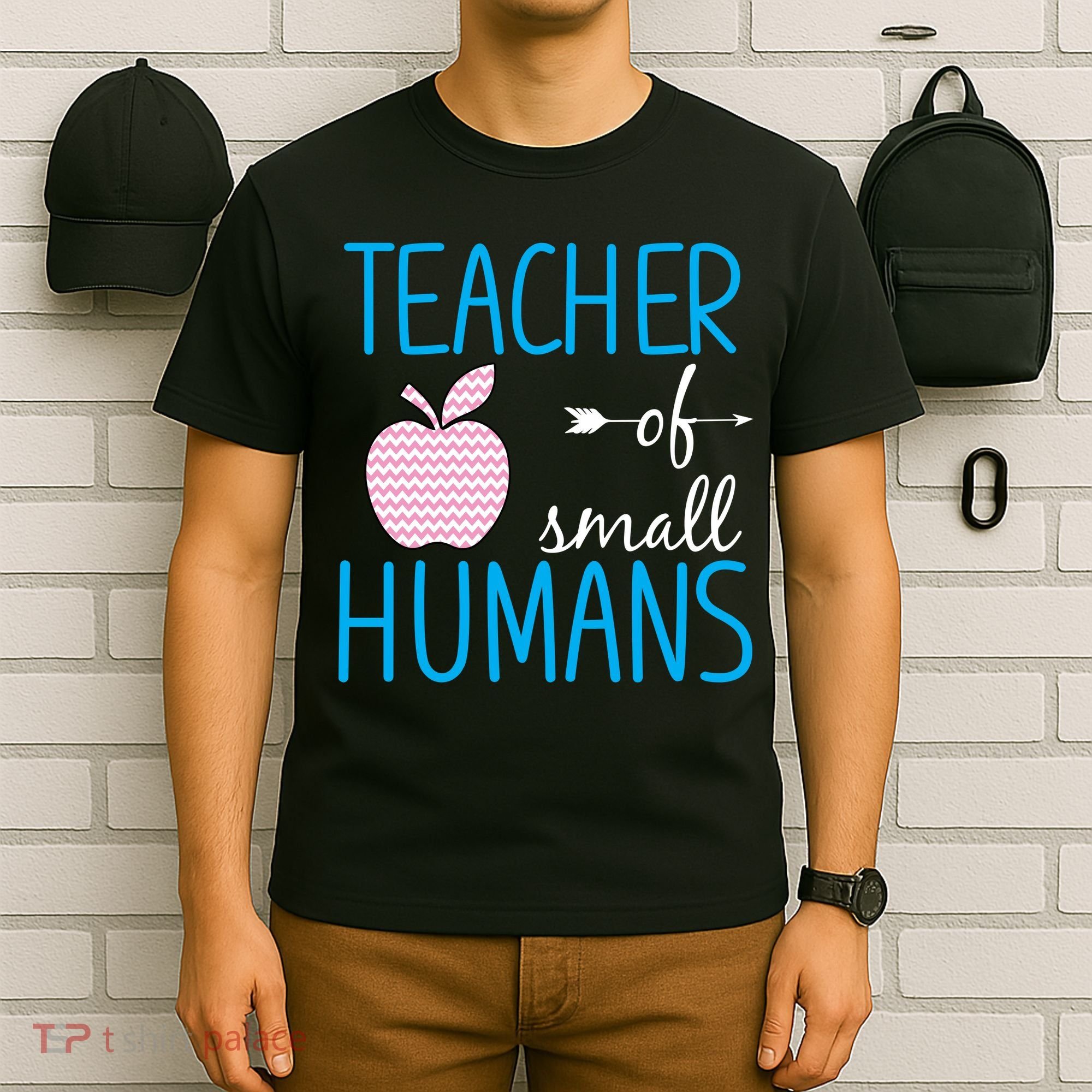 Teacher Of Tiny Humans Apple T-Shirt