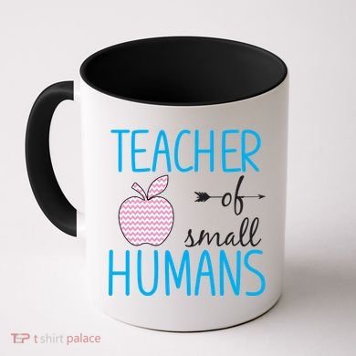 Teacher Of Tiny Humans Apple Coffee Mug