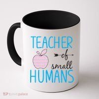 Teacher Of Tiny Humans Apple Coffee Mug thumb 0