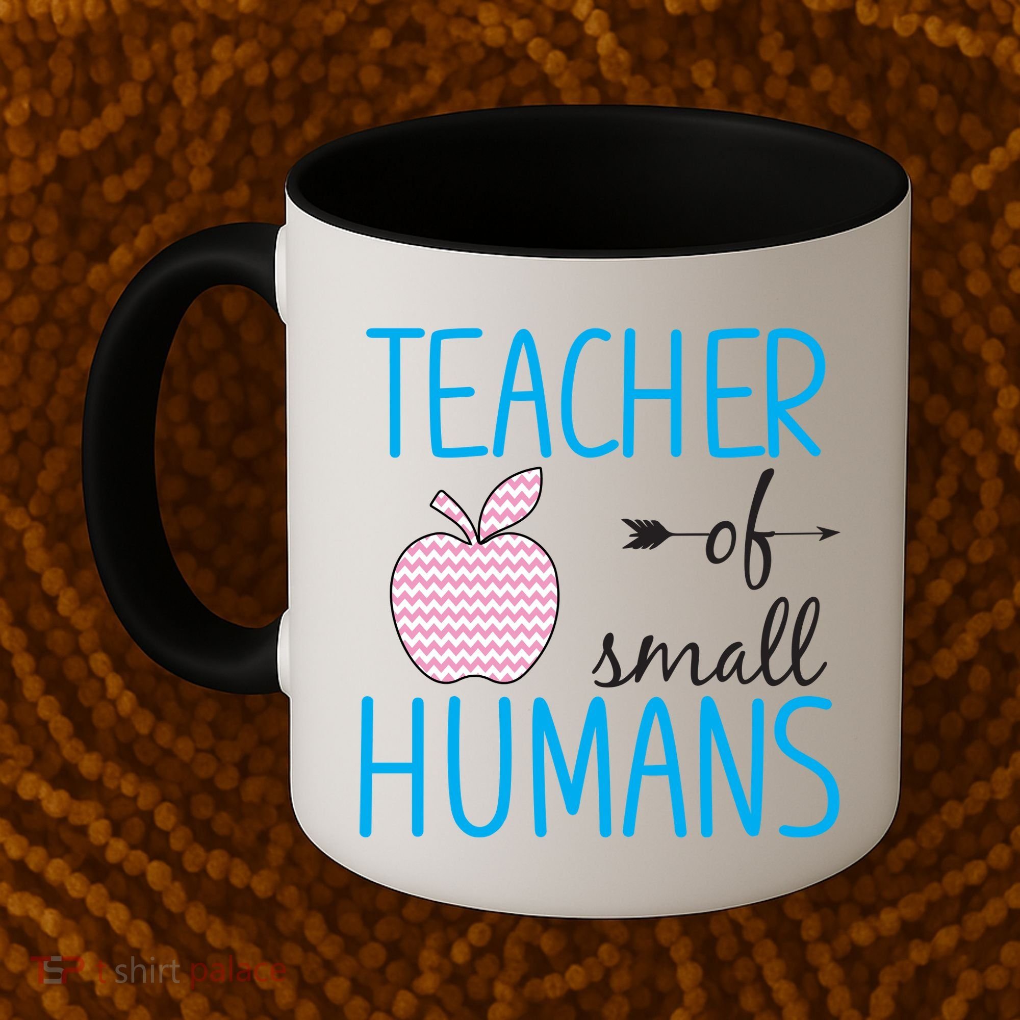 Teacher Of Tiny Humans Apple Coffee Mug