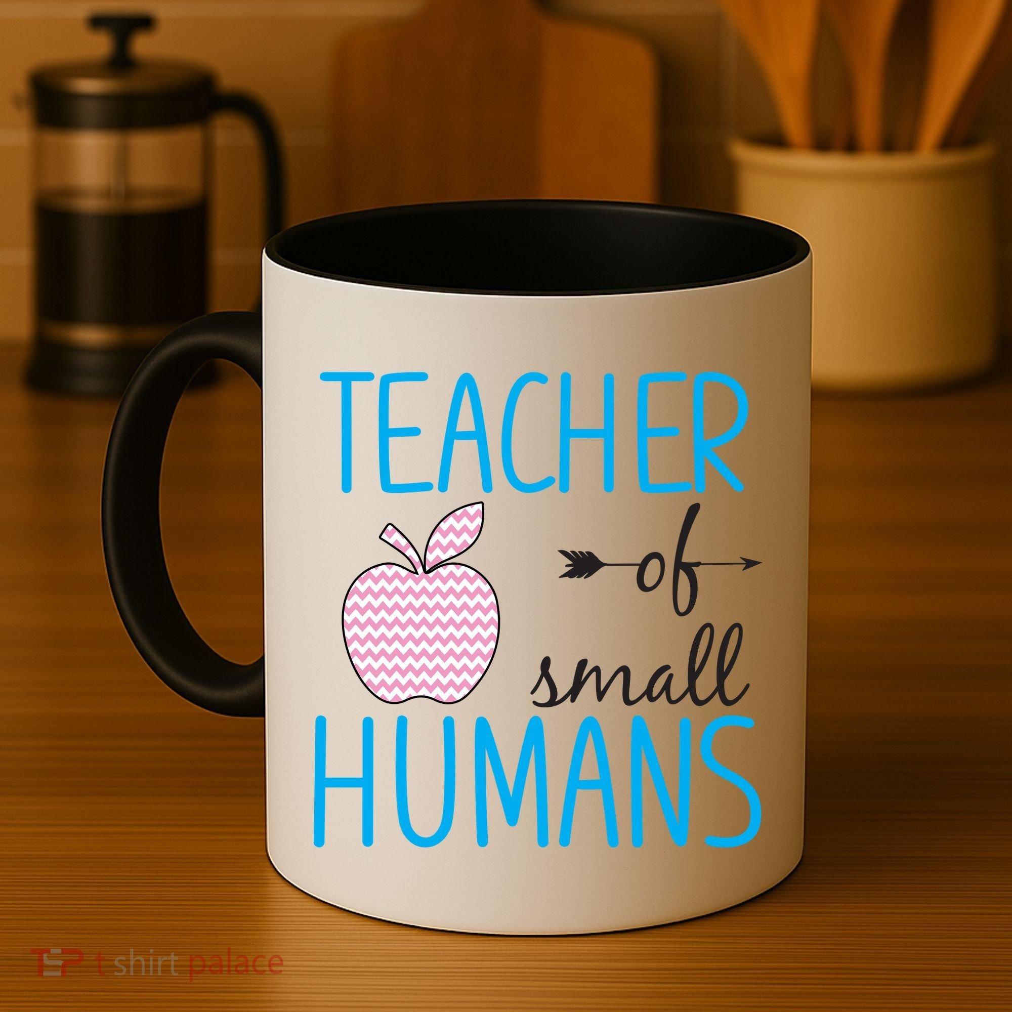 Teacher Of Tiny Humans Apple Coffee Mug
