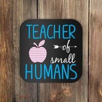 Teacher Of Tiny Humans Apple Coaster thumb 0