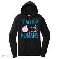 Teacher Of Tiny Humans Apple Women's Hoodie thumb 0