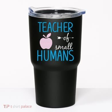 Teacher Of Tiny Humans Apple Tumbler