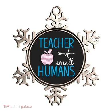 Teacher Of Tiny Humans Apple Ornament