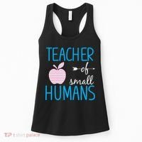 Teacher Of Tiny Humans Apple Women's Tank Top thumb 0