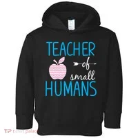 Teacher Of Tiny Humans Apple Toddler Hoodie thumb 0