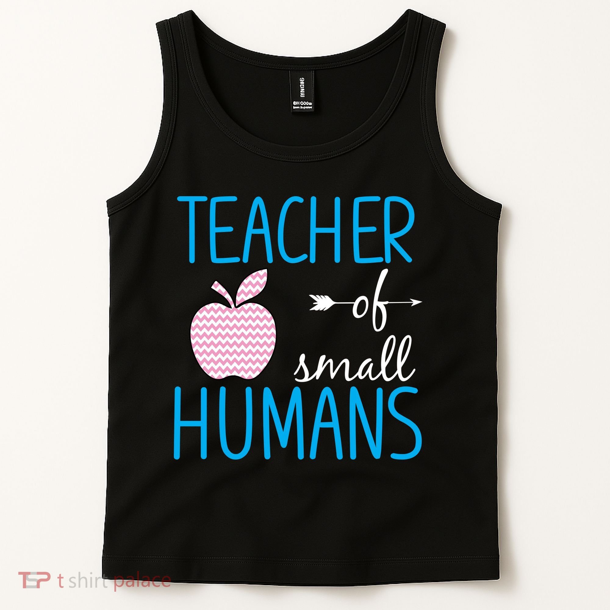 Teacher Of Tiny Humans Apple Tank Top