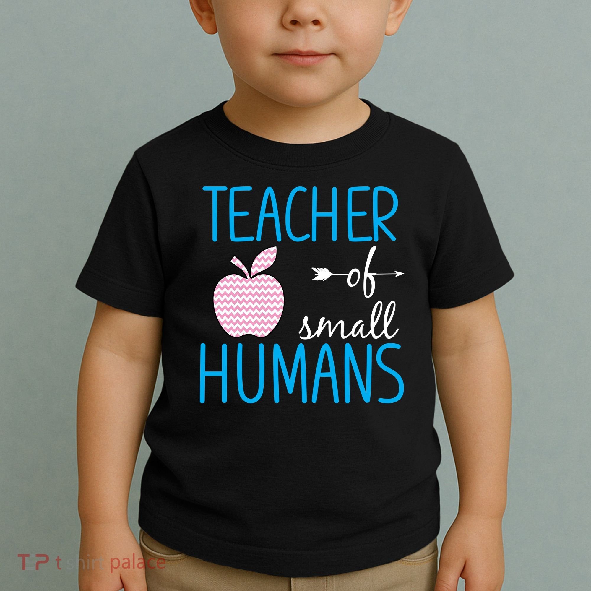 Teacher Of Tiny Humans Apple Toddler T-Shirt