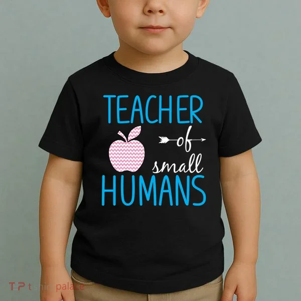 Teacher Of Tiny Humans Apple Toddler T-Shirt
