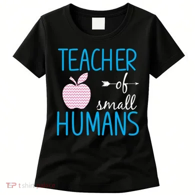 Teacher Of Tiny Humans Apple Women's T-Shirt