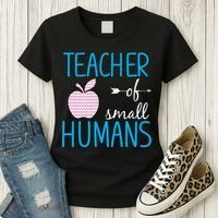 Teacher Of Tiny Humans Apple Women's T-Shirt thumb 3